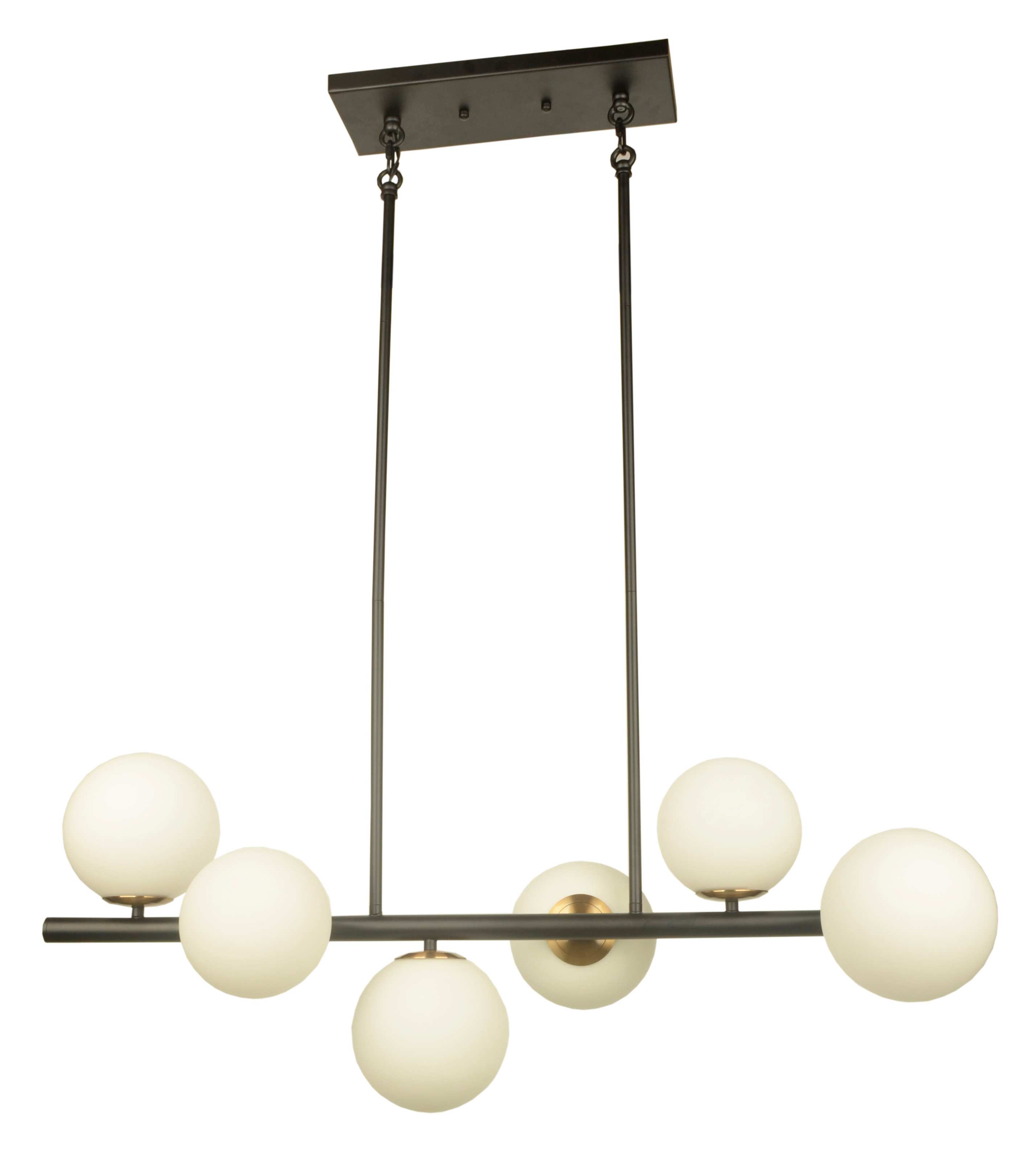 Lampadario moderno in vetro